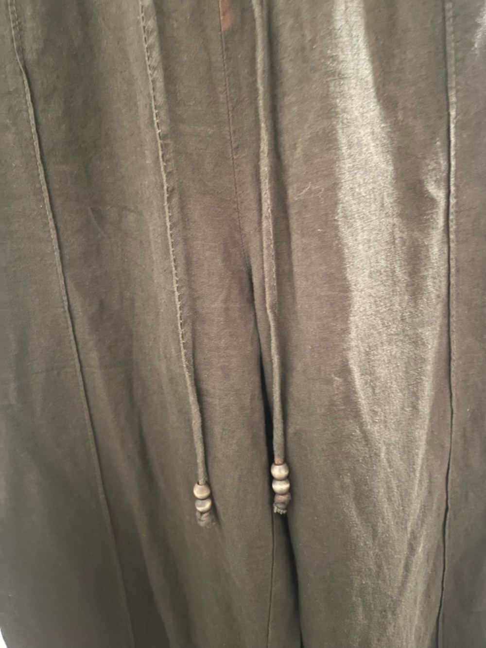 Mango Women’s Drawstring Joggers in Dark Brown - Picture 6 of 8